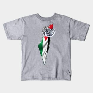 Palestinian Kufia Kids T-Shirt